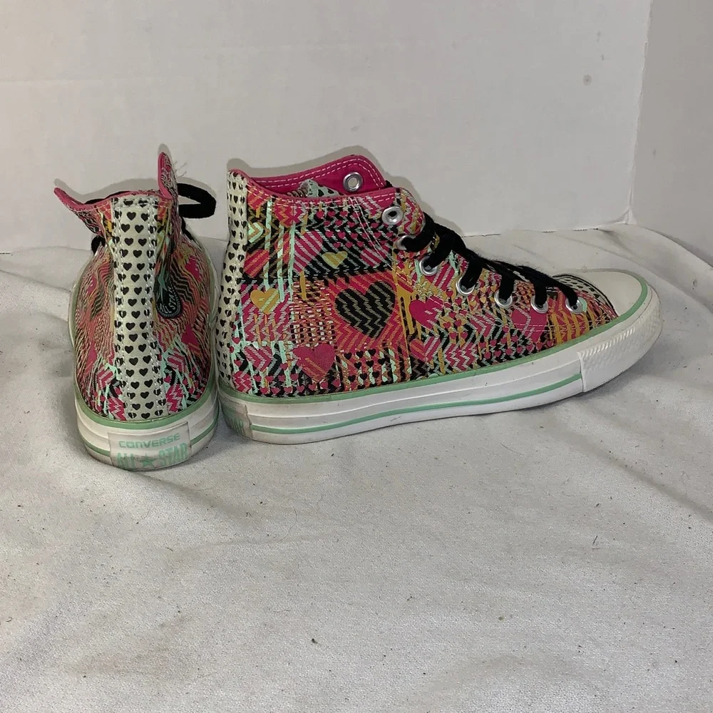Converse Women’s All-Star Chuck Taylor Pink Textile High-Top Sneaker